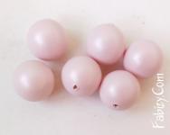 NEW! 23грн(шт) Перли Swarovski 5818 ( з одним отвором) 10mm pastel rose pearl sw5818
