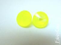 55грн(шт) Кристали Риволі Swarovski неонові ( с UV ) 12mm neon Yellow 1122f