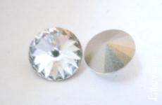 Нова ціна! 16грн(2шт) Кристали Риволі Swarovski 6mm (ss29) Crystal . Стара ціна 20гривень