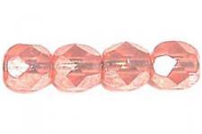 390грн(600шт) Намистини чеські скляні грановані 3mm 71010-14400 milky pink luster. ОПТ
