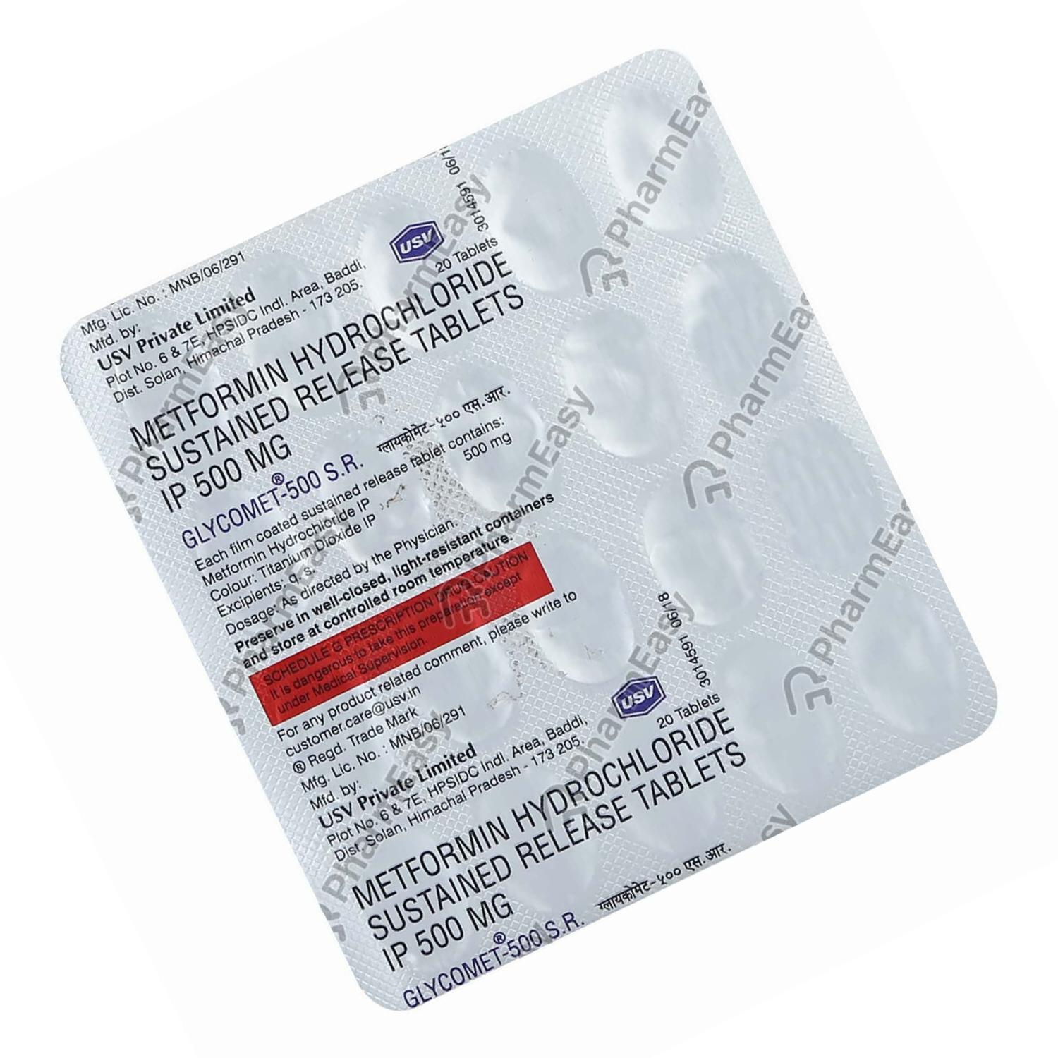 Glucophage Sr 500mg Tablets — Online No Rx Needed 9260