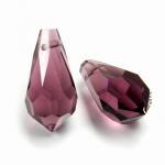 Нова ціна! 13грн(шт) Кришталеві підвіски 984 Preciosa 9х18мм Amethyst 2 гатунок. . Стара ціна 20 гривень