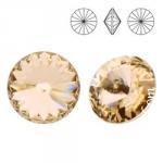 Нова ціна! 28грн(шт) Кристали Риволіі Swarovski 11mm(ss47)  Light Silk 1122f 2-ss47 Ltsilk. Стара ціна 32гривні