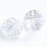 35грн(10шт)  Намистини круглі кришталеві Preciosa MC Rich Cut 4mm CRYSTAL 45119801