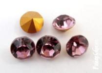 60грн (50шт) Кристали  Chaton Maxima Preciosa  ss32(6.68-6.87 mm)  Light amethyst 