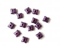 Нова ціна! 25грн(20шт) намистини чеські скляні Orion 3x5mm  Alabaster Pastel Bordeaux 02010-25032 . Стара ціна 30гривень