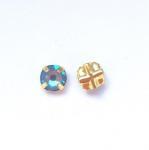 12грн(шт) Пришивні стрази Swarovski 2088 ss20 Ocean Delite в цапах золото-гальваніка 1565g