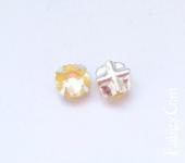 12грн(шт) Пришивні стрази Swarovski 2088 ss20 Sunshine Delite в цапах срібна  гальваіика 1565s
