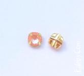 12грн(шт) Пришивні стрази Swarovski 2088 ss20 Peach Delite в цапах золото-гальваніка 1565