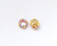 24грн(2шт) Пришивні стрази  Swarovski 2088 ss20 Lavander Delite в цапах золота  гальваніка 1565g