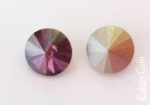 Нова ціна! 28грн(шт) Кристали Риволі  Swarovski 11mm ( ss47) Crystal Lilacshadow 1122F-2-ss47 CLS. Стара ціна 32гривні