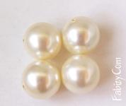 NEW! 35грн(шт) Перли Swarovski 5818 (з одним отвором) 12mm Cream pearl sw5818