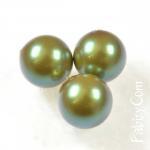 Нова ціна!  13грн(20шт)  Перли круглі    Preciosa 4mm   PEARLESCENT KHAKI  75103. Стара ціна 20гривень 