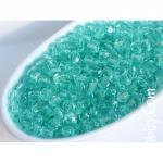  NEW! 45грн(100шт) Намистини грановані чеські скляні 4мм light Green Aquamarine 60110
