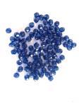 NEW! 30грн(50шт) Намистини чеські скляні грановані 4mm 60310 Dark Capri Blue