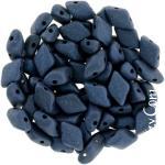 NEW! 40грн(20шт) Намистини чеські скляні Matubo gemduo 5х8мм 23980 79032 METALLIC SUEDE DARK BLUE 