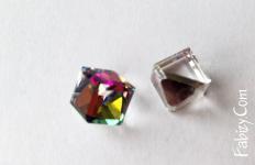 NEW! 110грн(шт) Кристали кубики Swarovski 4841 8mm Vitrail Medium   