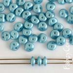 Нова ціна! 18грн(26шт) намистини чеські скляні ES-O 5мм Blue Alabaster Pastel Aqua 02010-25019. Стара ціна 22гривні