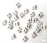 NEW! 24грн(40шт) намистини чеські скляні Orion 3x5mm 02010-22203