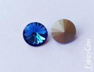 Нова ціна! 45грн(шт) Кристали Риволі Swarovski 12mm Crystal Sapphire 1122-12sap. Стара ціна  55гривень