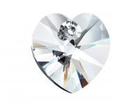 Нова ціна! 15грн(2шт) Підвіска-серце кришталева Preciosa Heart Сrystal 14mm. Стара ціна 30гривень