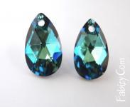 NEW! 120грн(шт) Підвіска 6106 Swarovski 16mm Bermuda Blue