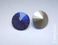 55грн(шт) кристали риволі Swarovski 14mm Majestic Blue 1122 2 14 Mabl