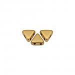 NEW! 110грн(36шт) Kheops par puca 6x6mm LIGHT GOLD MAT 00030 01710