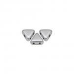 NEW! 130грн(36шт) Kheops par puca 6x6mm SILVER ALLUMINIUM MAT 00030 01700