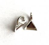 62грн(шт) Тримач для кубиків Swarovski 8mm 4841 Срібло 925 love 8mm 4841