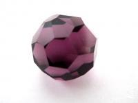 12грн (2шт) Намистини круглі кришталеві Preciosa без отвору 18mm Amethyst