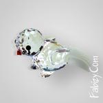 600грн Кришталевий сувенір Preciosa .Мініатюра ПТАШКА, 35х16х20мм 89673