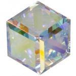 90грн(шт) Кристали кубики Swarovski 6mm Сrystal AB 4841