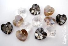 60грн (12шт) Набор кришталевих підвісок Preciosa MIX 18 (14mm cr. zair.=4шт, c.clarite=4, crystal=4 )