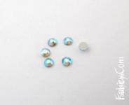 Нова ціна! 400грн (720шт) Стрази холодної фіксації Preciosa ss5(1,7-1,9 мм) AQUAMARINE AB. Стара ціна 650гривень